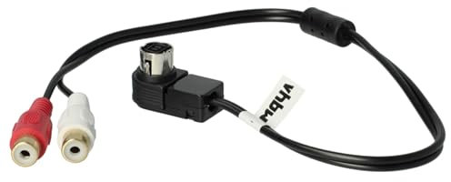 vhbw KFZ Audio Kabel Ersatz für JVC KS-U57 für Autoradio - Adapter, 60 cm, Schwarz