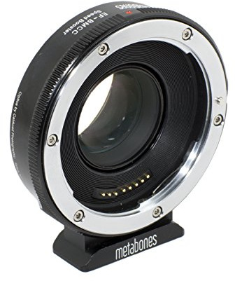 Adapter Canon EF an BMCC MFT Speed Booster