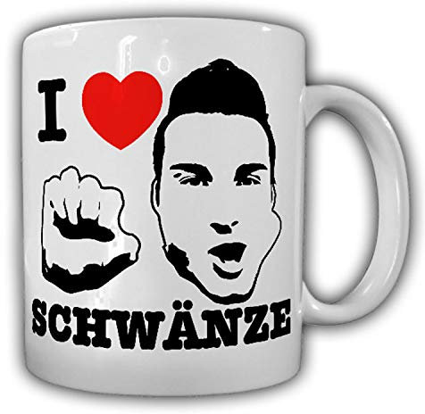 Tasse I Love Schwänze Fun Humor Prengel Schwengel Kollegen Büro Gay #18397