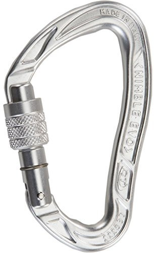 Climbing Technology 2E665BKC0CCTST1 Nimble Evo SG 2 C39400 X tbctstd Karabiner, Grün/Orange, Einheitsgröße