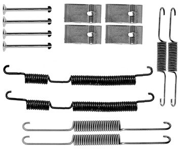 Borg & Beck BBK6337 Fitting Kit - Shoes To Fit Kia Soul 02/09-