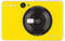 Canon Zoemini C Sofortbildkamera digital 5 MP (Sofortdruck, Sucher, Blitzlicht, Micro SD Kartenslot, Selfie Spiegel (11x8mm), 5 x 7,6 cm Aufkleber, ZINK Druck tintenfrei), bumblebee yellow, gelb, Normal