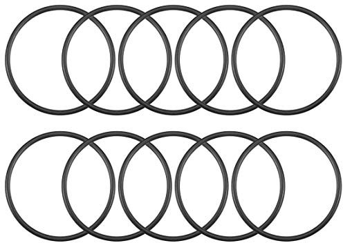 sourcing map Pack mit 10 Flansche Abdichtung Nitrilkautschuk O-Ring metrisch 32,6mm Außendmr. 29mm Innendmr. 1,8mm Breite