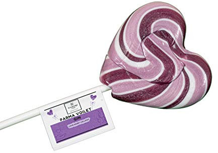 Parma Violet Gin Love Heart Lollipops (10)