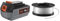 Black+Decker Li-Ion Akku (18V 4,0Ah, für alle 18V / F5 Gartengeräte und Elektrowerkzeuge) BL4018 & vollautomatische Einzelfadenspule (für Rasentrimmer 10 m Länge, 1,5 mm Fadendurchmesser) A6481