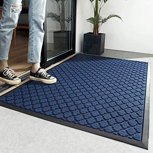 BIASTNR Tapis de sol en caoutchouc antidérapant, grattoir de boue à l'entrée de la maison d'entreprise, tapis de sol extérieur en caoutchouc antidérapant, tapis d'entrée d'hôtel, tapis publicitaire