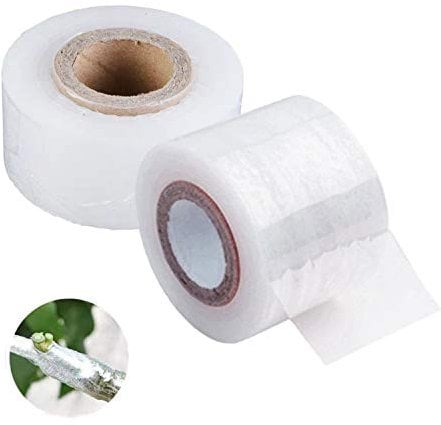 ZFYQ Greffage Ruban, 2 Rouleau Greffage Ruban Extensible pour Plantes Greffées, Arbres Fruitiers Fleurs Pépinière Outils de Jardinage, Auto-Adhésif Ruban de Greffe Biodegradable 120M x 3cm