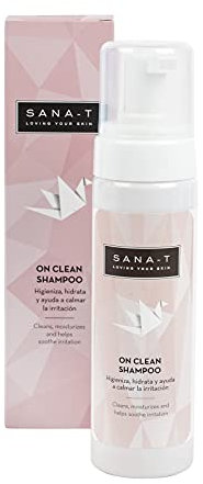 SANA-T ON CLEAN SHAMPOO 200 ML Sanftes und beruhigendes Shampoo für empfindliche Kopfhaut