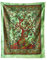 Popular Handicrafts Wandteppich, Baum des Lebens, Hippie, Batik, psychedelischer Wandbehang, indische Maditation, , Bohemian, Hippie, Schlafsaal, Raumdekoration, Poster, Grün, 76,2 x 101,6 cm