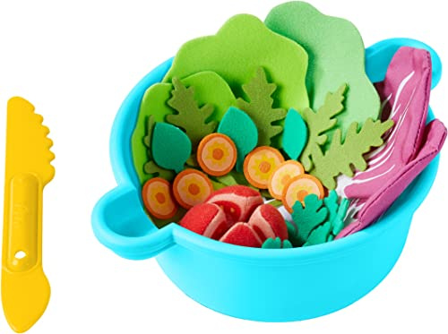 HABA 306437 - Spielset Salat-Mix, Kasperletheater und Kaufladen ab 3 Jahren