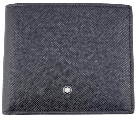 Montblanc CARTEIRA Geldbörse, Uni, Erwachsene, Schwarz (Schwarz), Einheitsgröße