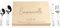 LAUBLUST Couverts pour Enfants gravés avec boîte - Cadeau personnalisée en Bois - Naturel - 4 pièces - Couverts de Table en Acier Inoxydable - Cadeau personnalisé (Sarre)