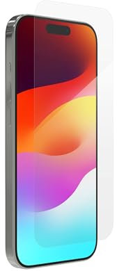 ZAGG InvisibleShield Glass Elite iPhone 15 Pro Screen Protector - 5X Stronger with Reinforced Edges, Scratch & Smudge-Resistant Surface, Easy to Install