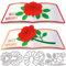 GLOBLELAND 3D Rosen Stanzformen Für Die Kartenherstellung, 3D Blumen Stanzformen, Metall Stanzformen, Vorlage Für DIY Scrapbooking, Prägung, Papier, Album, Basteln, Dekor