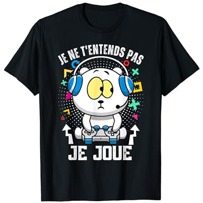 Gamer Jeux Vidéo Humour Geek homme garçon gamer cadeau T-Shirt