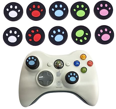 Homoyoyo 10pcs Cat Paw Claw Silicone Protection Sleeve Anti Slip for Caps Cat Cover Silicone Cap Cap Protective Case