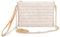 KALIONE Womens Straw Purse, Rattan Clutch Vacation Purses Straw Beach Bags Woven Crossbody Bags with Strap for Women Girls (Beige)