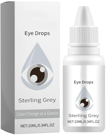 2×10ml Eye Color Drops - Augenfarbwechsel Tropfen, Fancy Eye Drops, Ausgefallene Tropfen Ändern, IrisInk Eye Drops, Ändern Sie Die Augenfarbe In 2 Stunden, Rein Natürlicher Extrakt