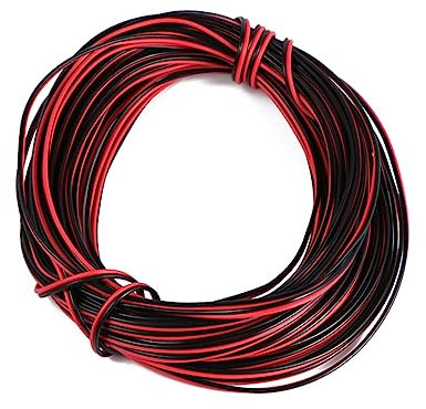 Veemoon Copper Core Wire for Audio Cable Speaker Cord for Connecting Loudspeakers and Electronic Devices Reel Wire for Home and Stage Use