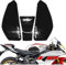 DFFMQSJ Seitlicher Tankpad-Schutzaufkleber für Motorrad, rutschfest, für Gas- und Kniegriff, Traktionspad, Tankpad, kompatibel mit Yamaha YZF R7 YZFR7 R7 2022 2023, wasserdicht, selbstklebend(White)