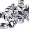YOYEAH 50 Pezzi DIN985 Dadi autobloccanti M6 in Acciaio Inox A2 V2A