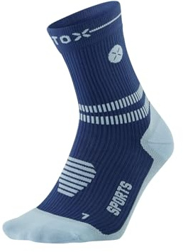 STOX Energy Socks Kurze Sportsocken Damen, Kompressionssocken, Sport Socken | Kompressionsstrümpfe Klasse 2, Compression Ankle Socks Women, Fitness, Gym, Hyrox, Sneaker Socken Sport, Anti-Blasen, Nahtlos