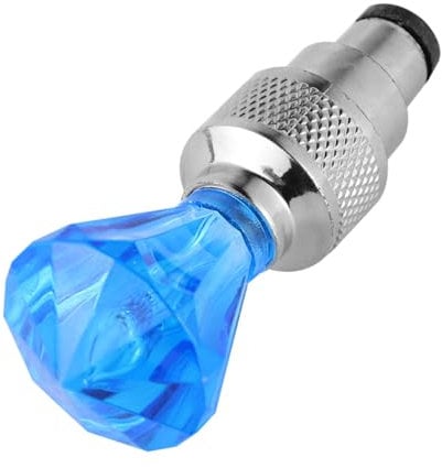 iplusmile 7pcs Valve Light Bike Tail Light LED Light for Wheels Bike Light Lights for Bikes Cycling Fluorescent Valve Cycle Lights Valve Lamps Mountain Bike Tire Valve Lamp Cycle Caps Blue