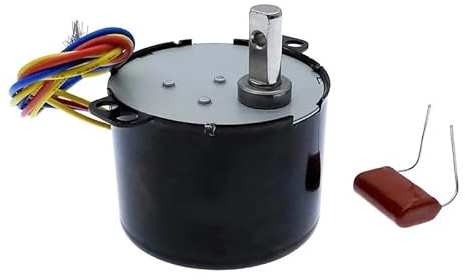 50KTYZ Permanent Magnet Synchronous Motor AC 220V Speed Reducer Motors Controllable Positive And Negative Inversion 6W(1.2rpm)