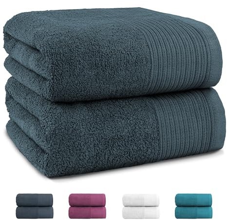 Montafox Saunatuch 180 x 90 cm 100% Baumwolle Badetuch Handtuch saugfähig | 500 g/m², OEKO-TEX, ringgesponnen, schnelltrocknend, Fitness, Wellness, Strandtuch, Pool, Liegetuch, Handtücher