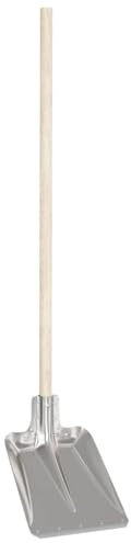 vidaXL Cabeza de Pala Plateado 41,5 x 32,5 cm Aluminio, Herramienta de Jardinería Moderna, Resistente, Pala Multiusos para Excavar Tierra, Sacar Nieve, Spades para Exterior