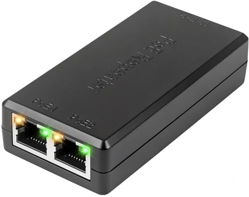 2-Port Gigabit PoE Extender/Switch, 30W Input, 25.5W Output