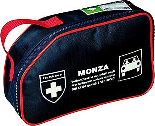 Holthaus Monza Verbandtasche für Kraftfahrzeuge, Nylon mit Reißverschluss