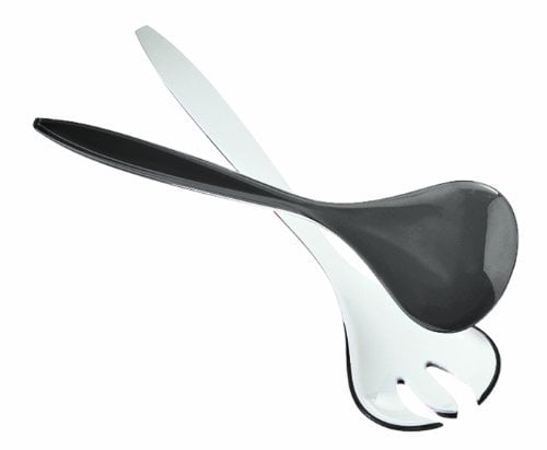Guzzini Posate Insalata Glam/Vintage, Grigio, 27 cm