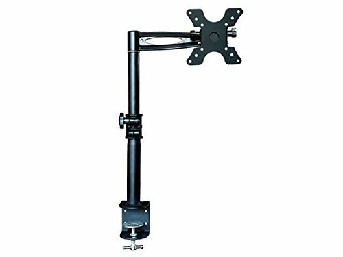 Monoprice 2-Way Adjustable Tilting Monitor Desk Mount Bracket - Black (105401)