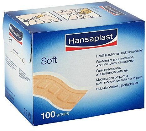 Hansaplast Soft Injektionspflaster 1,9x4 cm