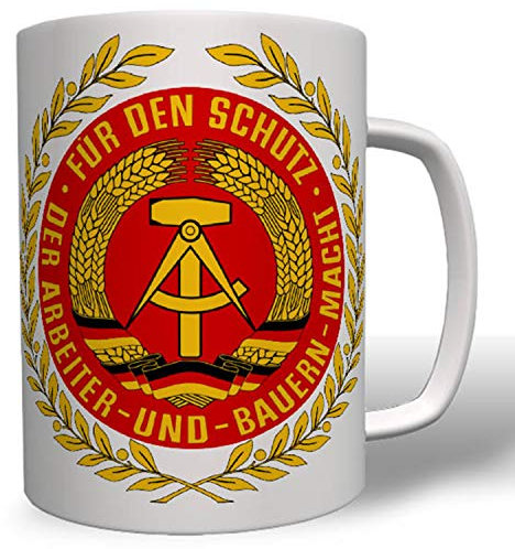 Nationale Volksarmee NVA DDR Ostdeutschland Abzeichen Panzer Tasse #16618