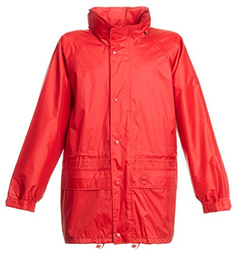 BMS Regenjacke Challenge of Rain, Rot, Größe S