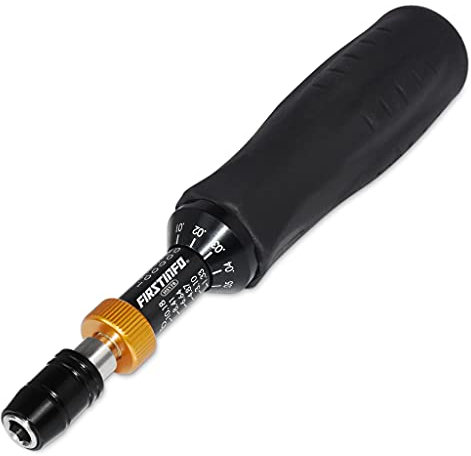 FIRSTINFO H5178 | 1/4 pouce | 0.1-1.2 Nm, 1.33-10.18 in-lbs | Tournevis dynamométrique | avec mandrin à serrage rapide