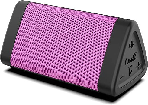 OontZ Angle 3 Bluetooth Speaker Pink, Crystal Clear Stereo Sound, Rich Bass, 100 Ft Wireless Range, Play Two Speakers Together (4th Gen only), Built-in Mic, IPX5, Portable Bluetooth Speaker