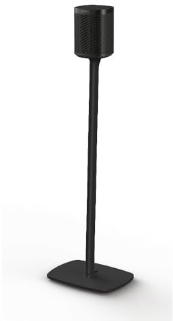 Flexson Floor Stand for Sonos One, One SL and Play:1 - Black (single)