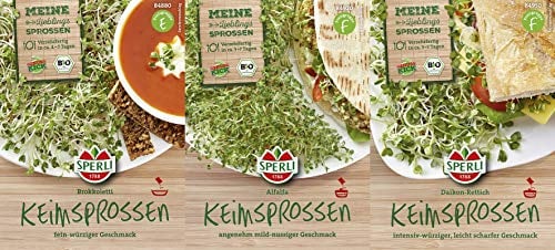 Sperli BIO-Keimsprossen-Set 3 Sorten