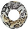 Majea Damen Loop Schal Schlauchschal Halstuch (880024) (schwarz 8)
