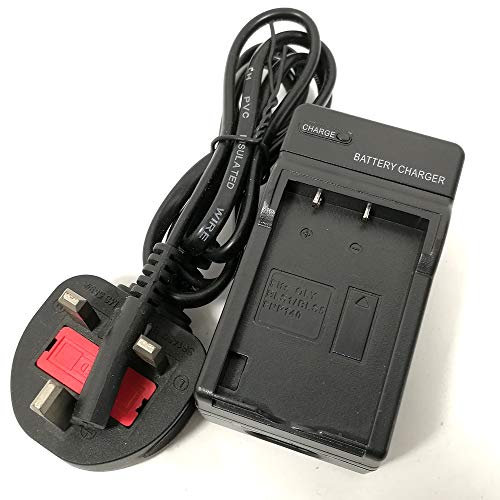 Single Mains/DC Battery Charger for Olympus BLS-5 BLS-50 PS-BLS5 OM-D E-M10, Pen E-PL2, E-PL5, E-PL6, E-PL7, E-PM2, Stylus 1 Camera