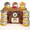 Nature Kitchen Indian Spice Box – 9 Essential Spices in Airtight Jars | Garam Masala, Cumin, Turmeric, Chilli, More | Gift Set for Curry Lovers & Home Cooks