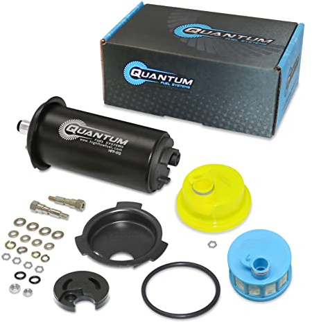 QFS OEM Marine/Outboard Fuel Pump w/Strainer Replacement for Yamaha Outboard EFI 150-250 HP, 1997-2001, OEM 65L-13907-00-00, 66K-13907-00-00, 67H-13907-00-00