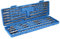 SDS Masonry Drill Bit Set - 20pcs, Concrete, Bricks & Stones, Carbon Steel + Carbide Drill Tips
