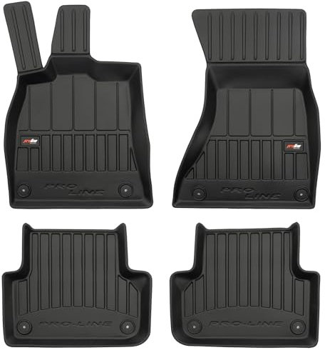MOTOS Gummimatten Auto Fussmatte passend für Audi A5 Sportback 8T 2009-2016 Verbessern Sie Ihren Reisekomfort mit Antirutschmatte Auto 3D- Allwetter fußmatten Auto, Schutz vor Verschmutzung