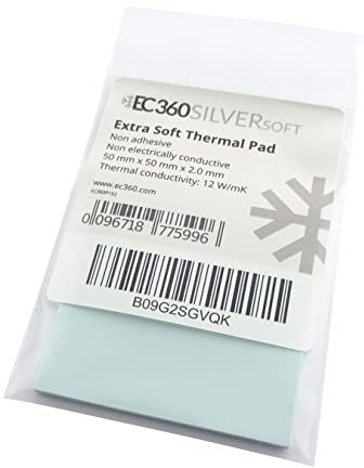 EC360® Silver Soft 12W/mK Wärmeleitpad (50 x 50 x 2,0 mm)