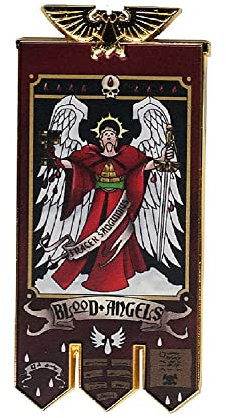 Starforged Space Marines Chapter Banner Collection Kühlschrankmagnet Warhammer 40K Blutengel