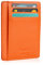 Bronzi® Portefeuille Homme Slim | Porte Carte | Porte Carte Homme & Femme | Noir Cuir de Haute Qualité | Portefeuille Mini avec Protection RFID et Porte-Monnaie | Marque Italienne (Orange)